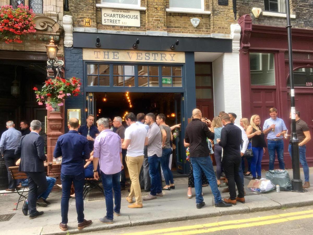Fox And Anchor Londres Exterior foto